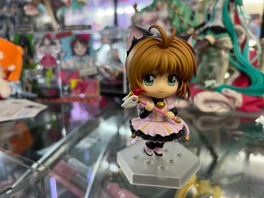 粘土人搭配 魔卡少女樱 木之本樱 黑猫女仆