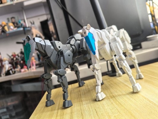 30MM 1/144 载具拓展包（机械马） [深灰色]