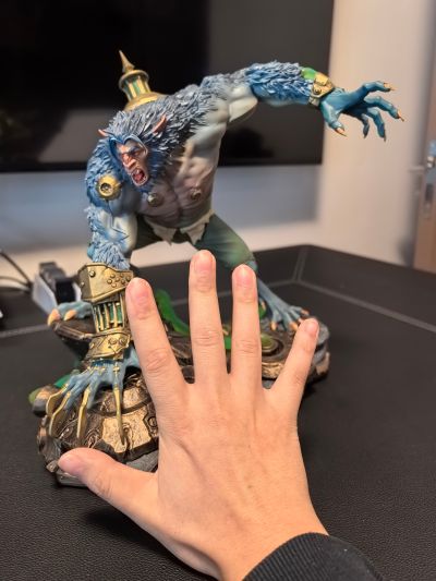 英雄联盟 双城之战 沃里克 1/7比例雕像