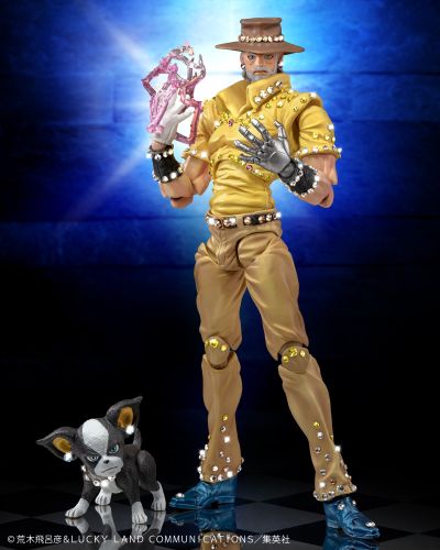 超像可动 JOJO的奇妙冒险 第三部 星尘斗士 乔瑟夫・乔斯达 与 伊奇 施华洛世奇限定版