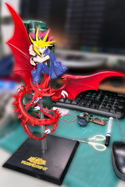 压泡面手办 游戏王－怪兽之决斗 武藤游戏