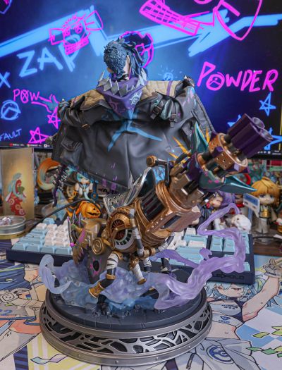 英雄联盟 双城之战 金克丝 1/7比例雕像