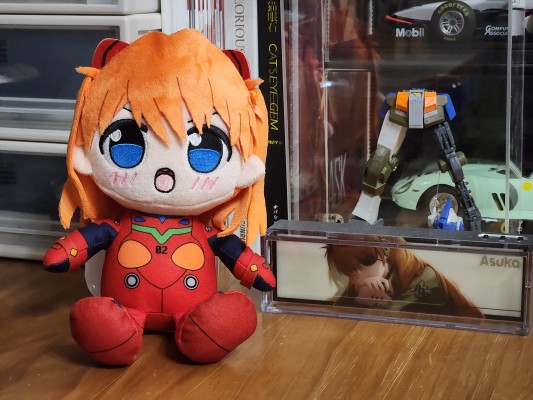 KURIPAN 新世纪福音战士新剧场版：破 毛绒玩偶 绫波零/式波・明日香・兰格雷/真希波·真理·伊拉丝多莉亚斯