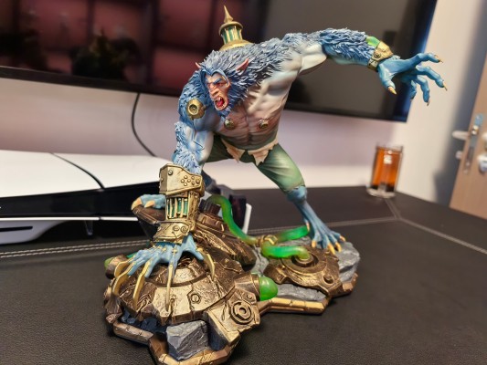 英雄联盟 双城之战 沃里克 1/7比例雕像