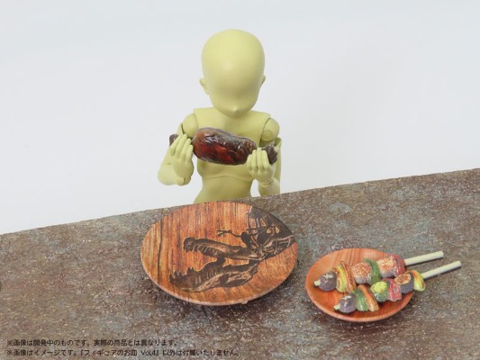 普利普拉 玩具人偶用的碗 配件组合4