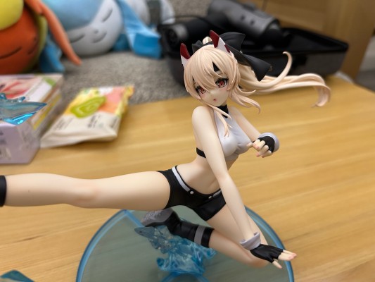 碧蓝航线 绫波 跃动飞踢！