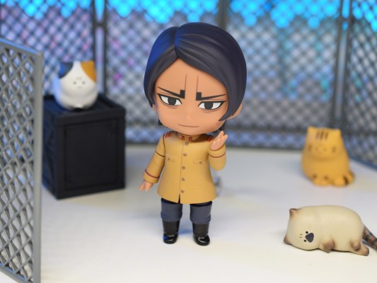 粘土人#2542 黄金神威 鲤登少尉