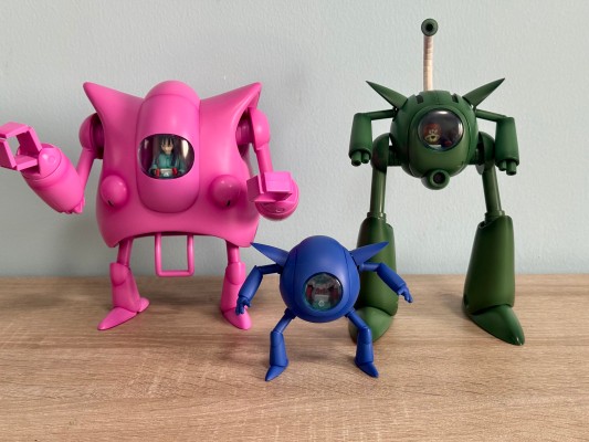 HG龙珠系列 皮拉夫/杂烩饭大王一行全套人偶