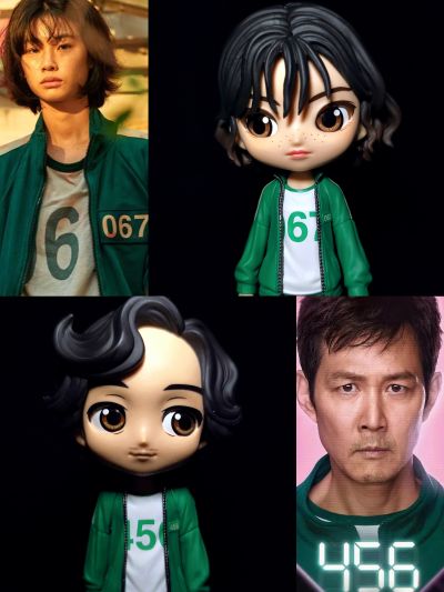 Q Posket 鱿鱼游戏 姜晓