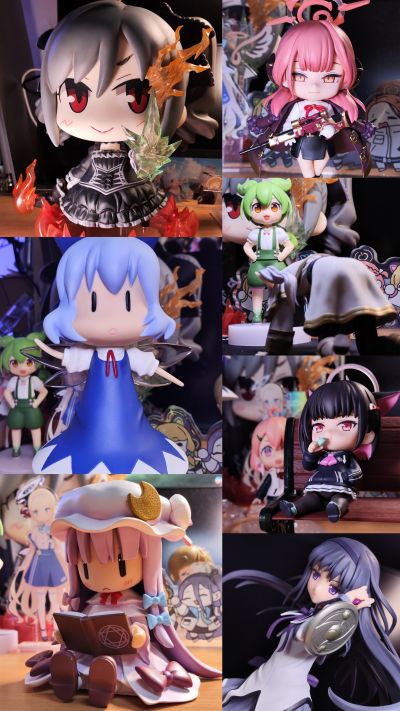 东方ソフビ 东方Project 琪露诺 Atai Cirno 