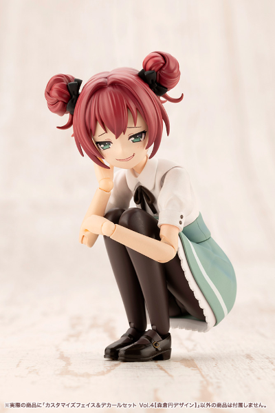 创彩少女庭园 自定义脸部 与 水贴套装 第4弹 【森仓圆设计】