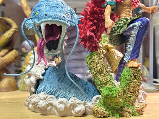 一番赏 航海王 造型王 香多拉的战士 ～ 卡尔加拉～ A奖 香多拉的战士 卡尔加拉 笔刷彩色