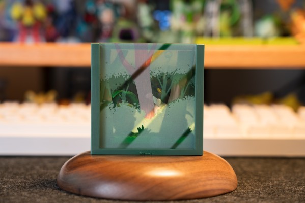 宝可梦画框 深绿之森