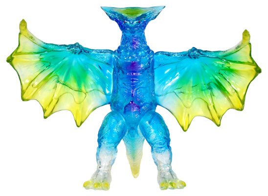 中等尺寸系列 加美拉 卡欧斯（1995）透明蓝色版