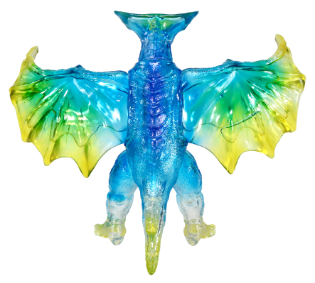 中等尺寸系列 加美拉 卡欧斯（1995）透明蓝色版