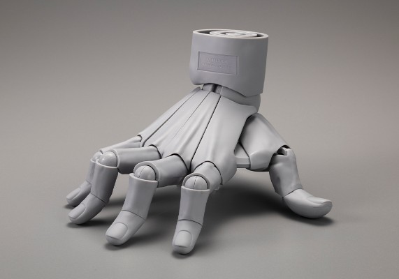 艺术参考工具 手部模型 男/右手 -灰色-