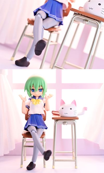 figma#046 幸运星 动画版 高良美幸 夏季校服