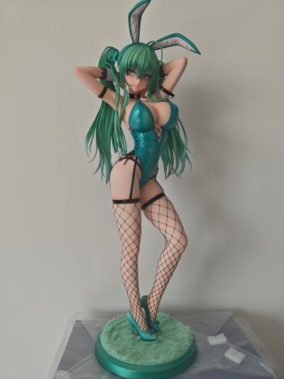 晴绿双马尾 兔女郎 布料丝袜版