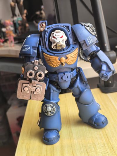 战锤40000 极限战士 终结者小队 配备暴风爆矢枪的终结者