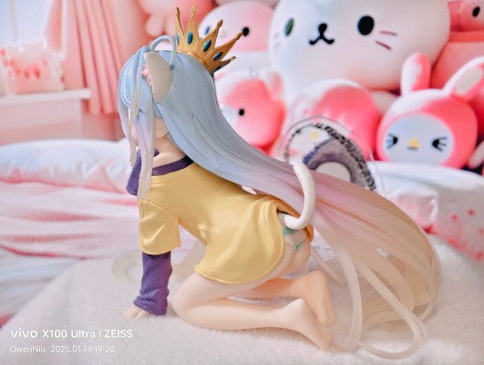 Desktop Cute 游戏人生 白~猫耳T恤~