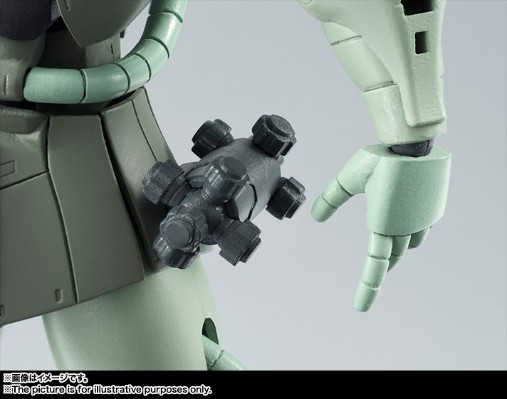 ROBOT魂＜机动战士系列＞ MS-06 量产型扎古 A.N.I.M.E.