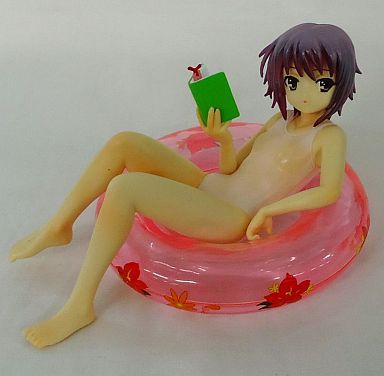 凉宫春日的忧郁 长门有希 白色学校泳装 超再现 月刊娘TYPE限定