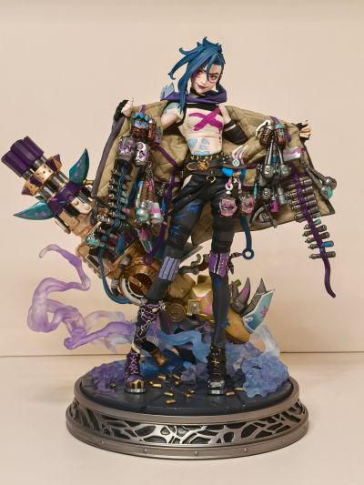 英雄联盟 双城之战 金克丝 1/7比例雕像