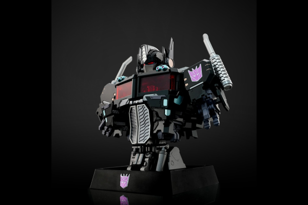 胸像传奇 暗黑擎天柱 可动机甲胸像