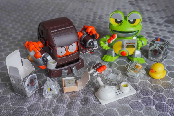 QOSMOS X 铁甲小宝 第五弹 呱呱蛙+丸子龙