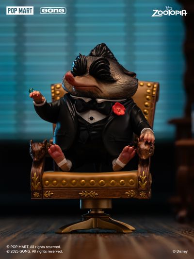 疯狂动物城 大先生 可动人偶