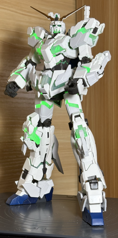 RG  RX-0 独角兽高达（毁灭模式）TWC版（发光固态塑像）