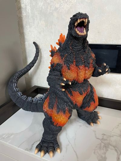 大尺寸软胶系列 哥斯拉大战戴斯特洛伊亚 哥斯拉（1995）