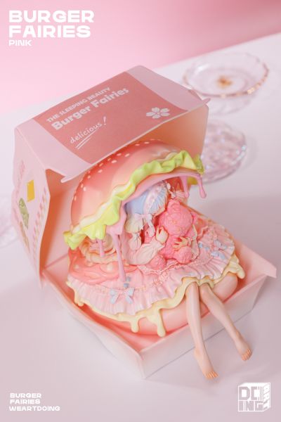 汉堡魔女 樱花芝士猪扒堡 WF限定版
