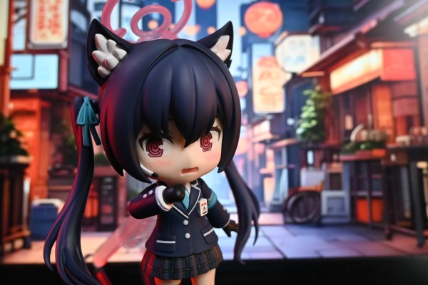 粘土人#2596 蔚蓝档案 黑见芹香