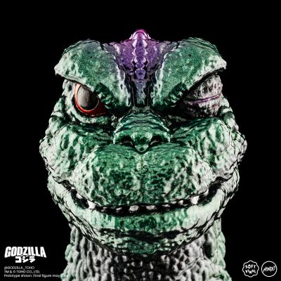 哥斯拉 与 黑多拉 软胶模型套装 油污变种