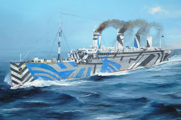 编号：03720 1/200 世界战舰系列 皇家运兵船