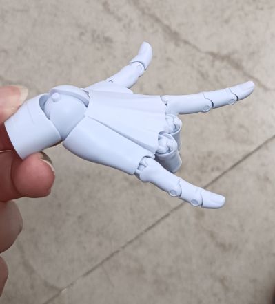 艺术参考工具 手部模型 男/右手 -灰色-