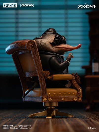 疯狂动物城 大先生 可动人偶