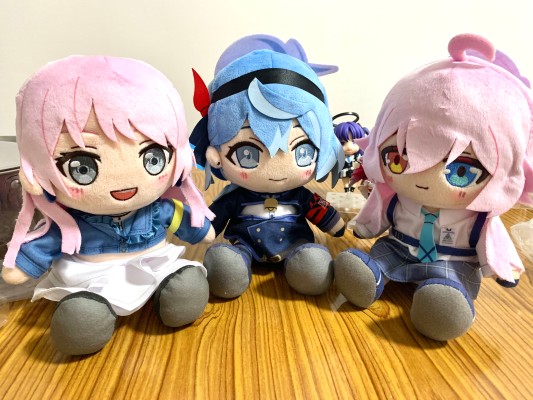 蔚蓝档案 Chocopuni 毛绒玩偶 小鸟游星野