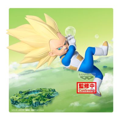 龙珠大魔 超级赛亚人3小贝吉塔 附带背景板的珍藏人偶
