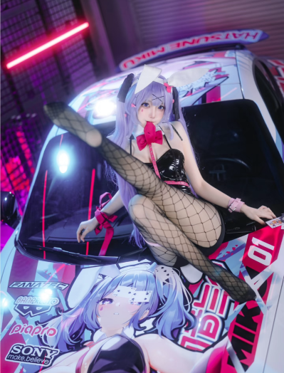 粘土人#2730 初音未来 兔子洞