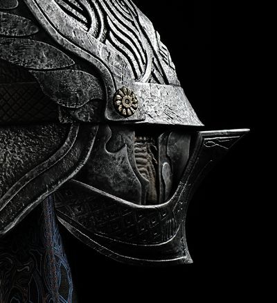 《艾尔登法环 黑夜君临》 追踪者头盔