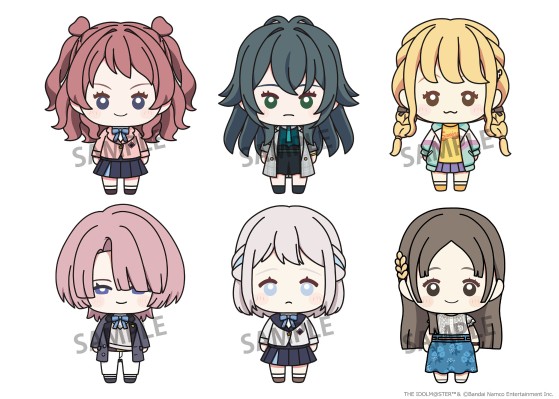 Nyokinto 学园偶像大师 挂件公仔 第1弹