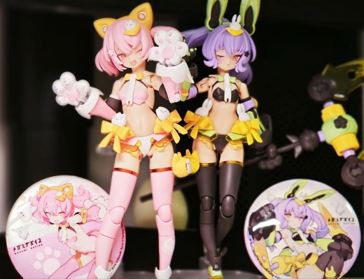 女神装置 M.S.G PUNI★MOFU 猫猫 眼睛水贴套装