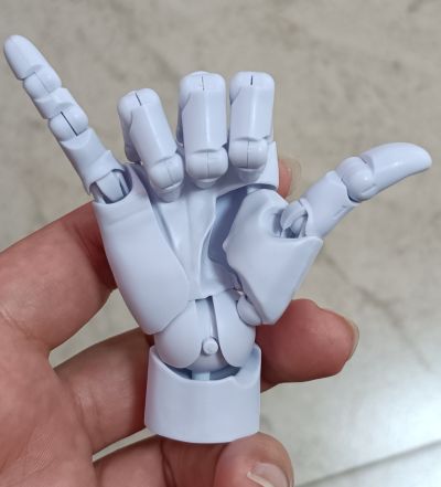 艺术参考工具 手部模型 男/右手 -灰色-