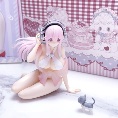 超级索尼子压泡面人偶-白色比基尼款-