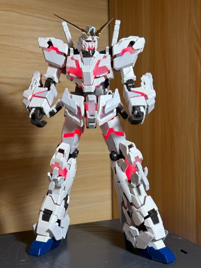 RG  RX-0 独角兽高达（毁灭模式）TWC版（发光固态塑像）