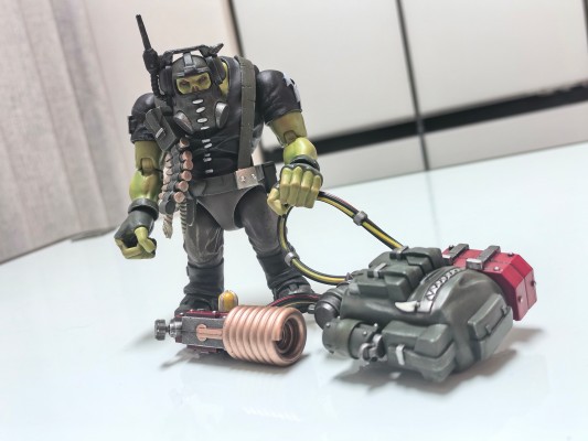 战锤40000 欧克蛮人特种兵 通讯小子瓦祖克