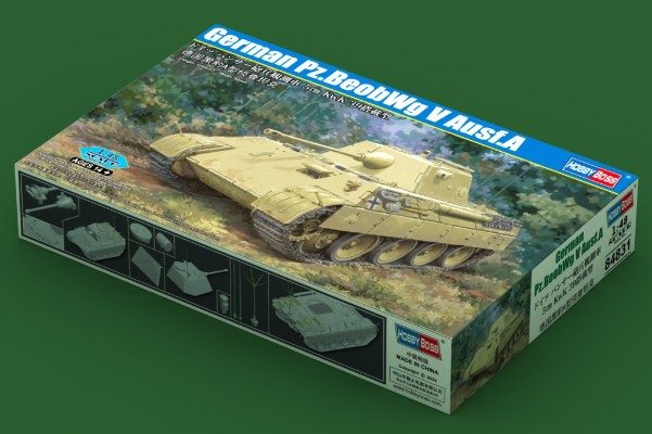 编号:84831 1/48 装甲车辆系列 德国黑豹A型侦查坦克