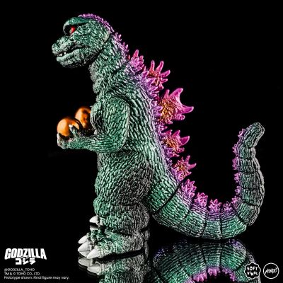 哥斯拉 与 黑多拉 软胶模型套装 油污变种